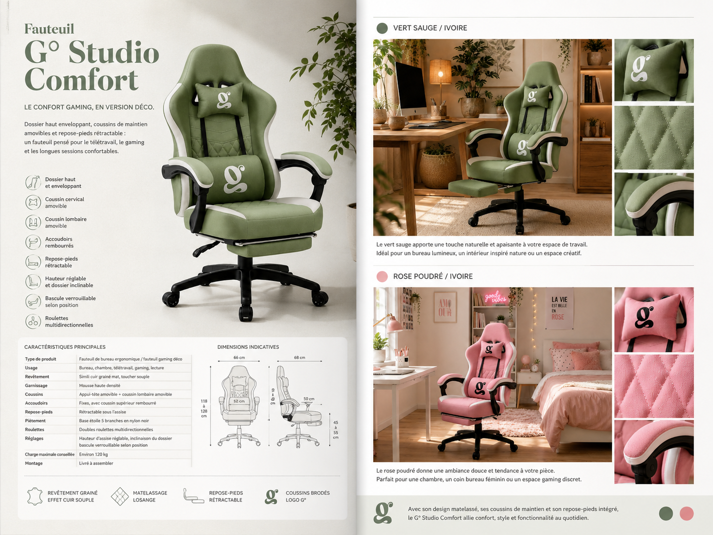 Double page catalogue