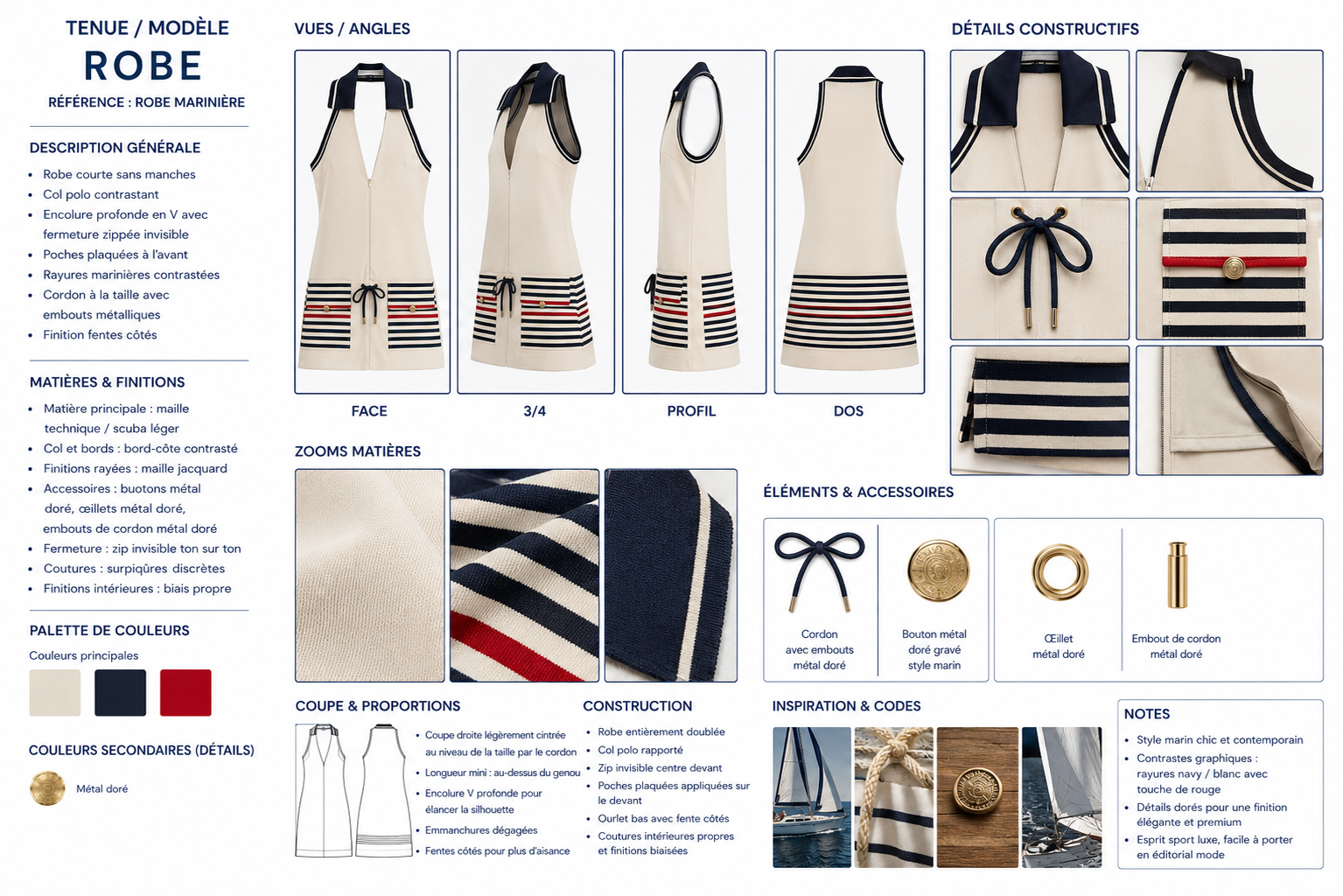 Planche de stylisme