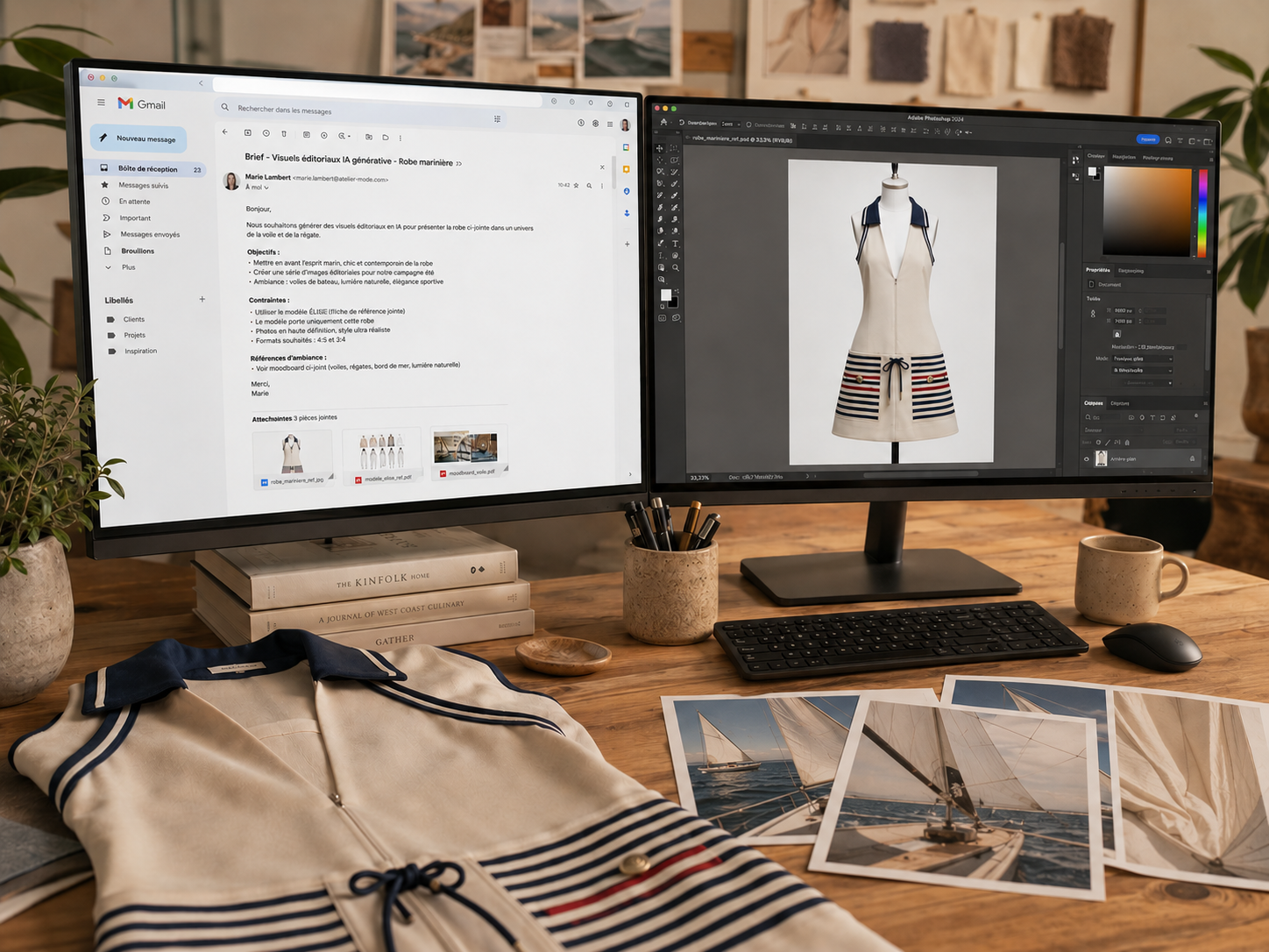 Double page lookbook