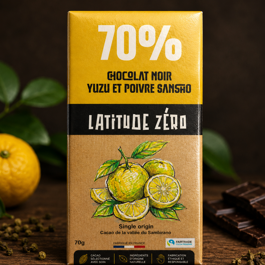 Latitude Zéro — Chocolat Noir Yuzu