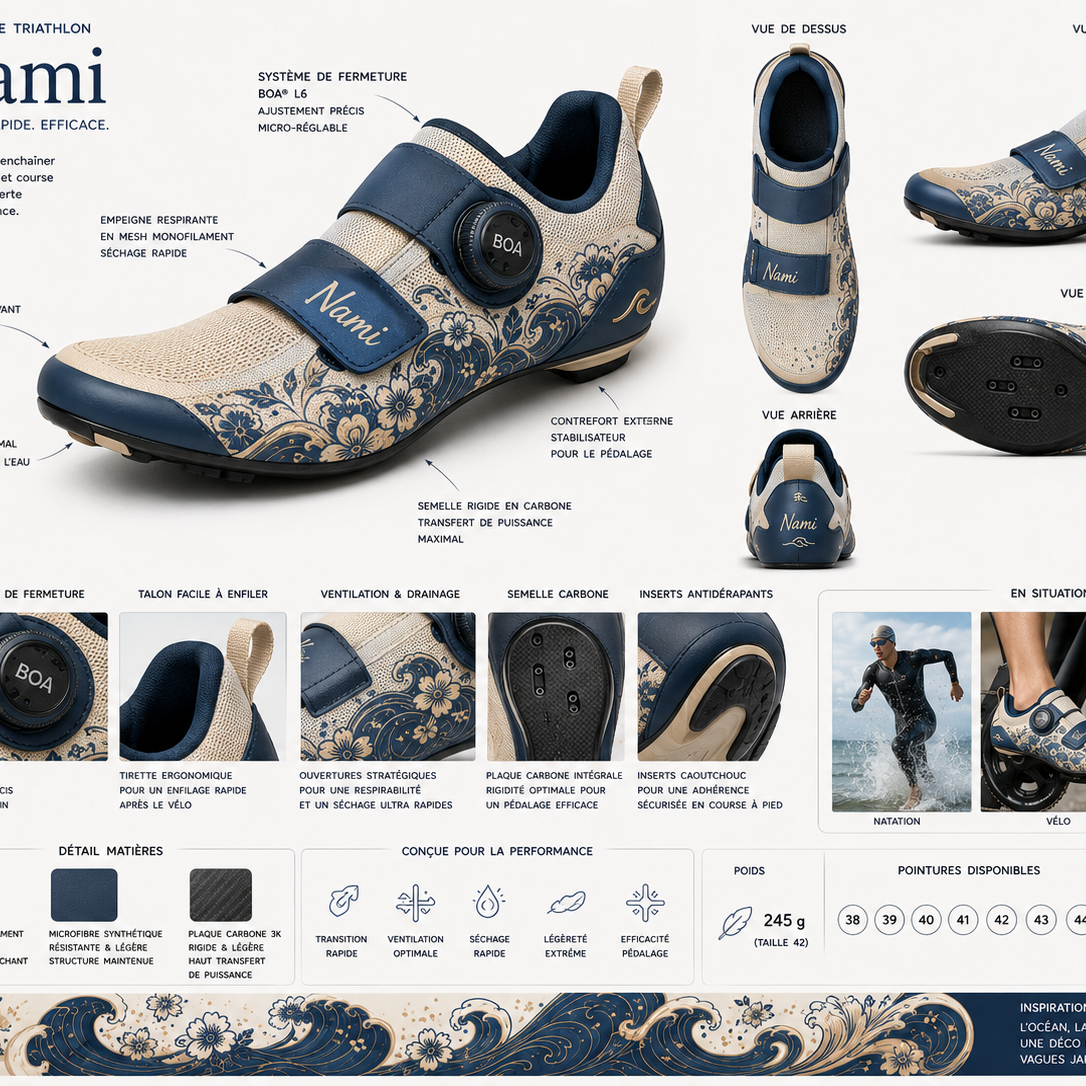 Nami Triathlon — Chaussure de Performance