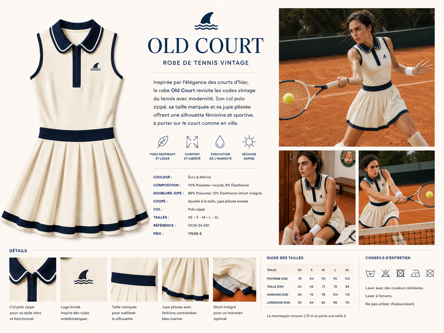 Fiche produit complète — OLD COURT