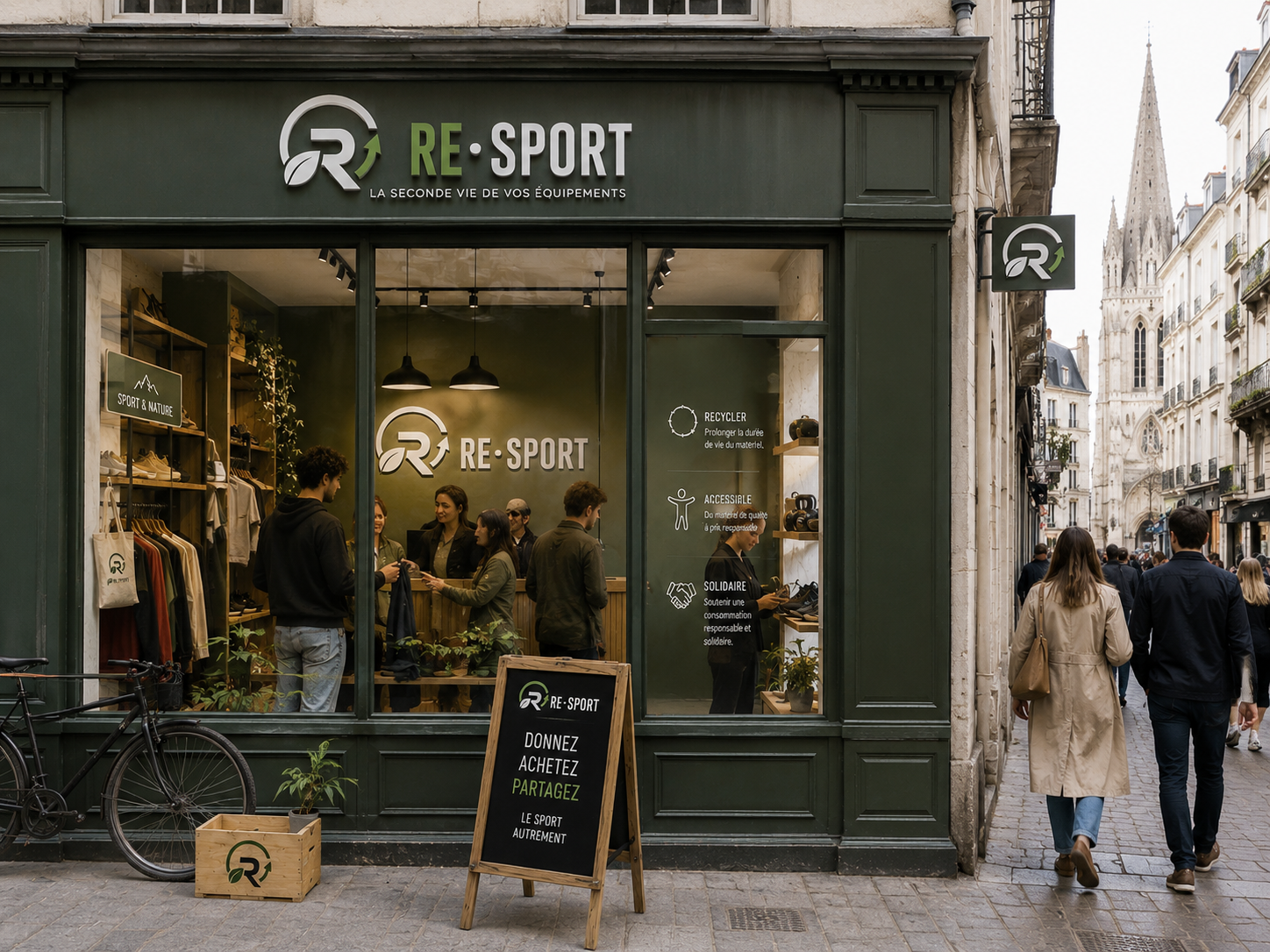 Étiquettes reconditionnement