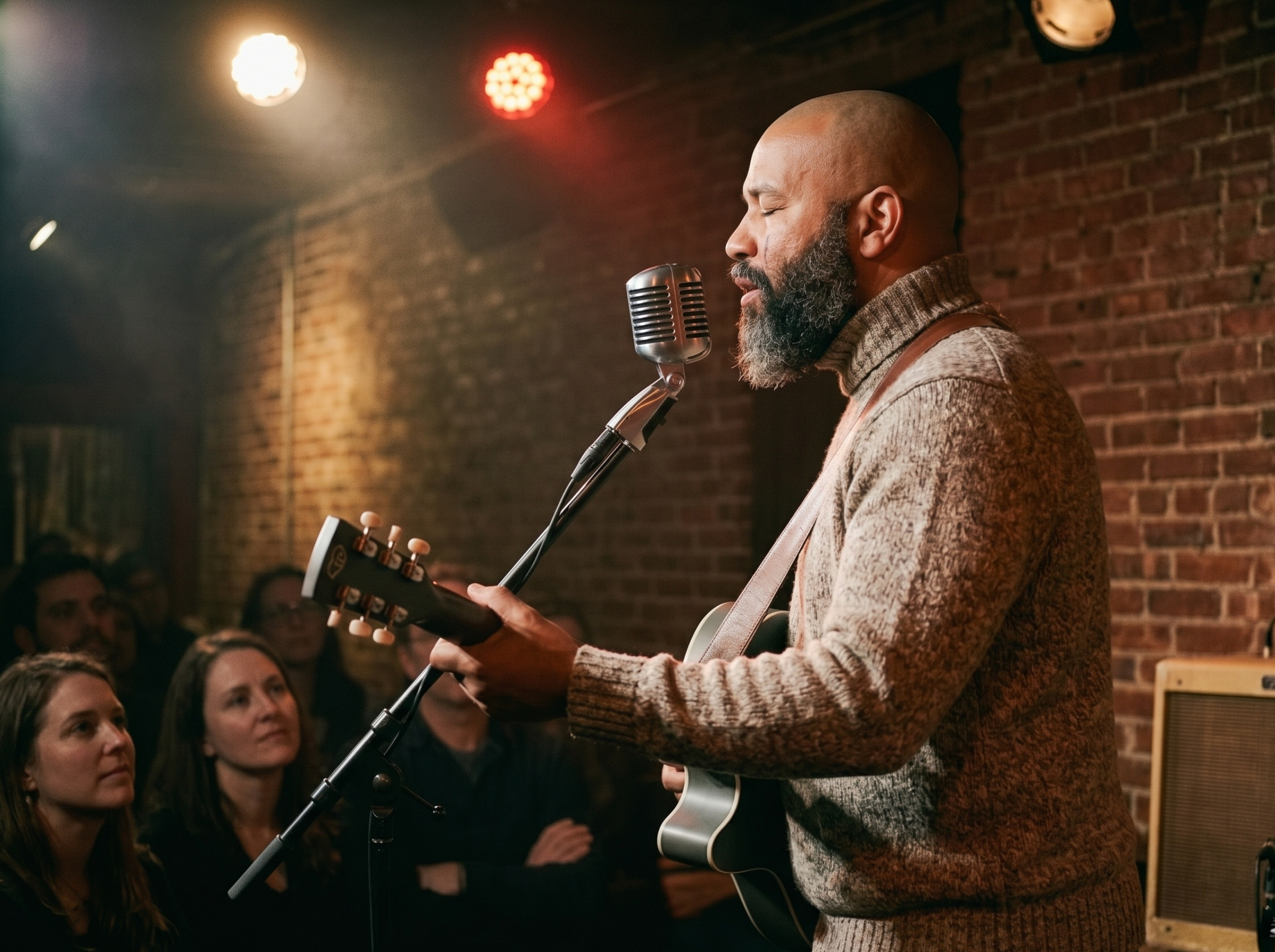 Concert — vue de profil