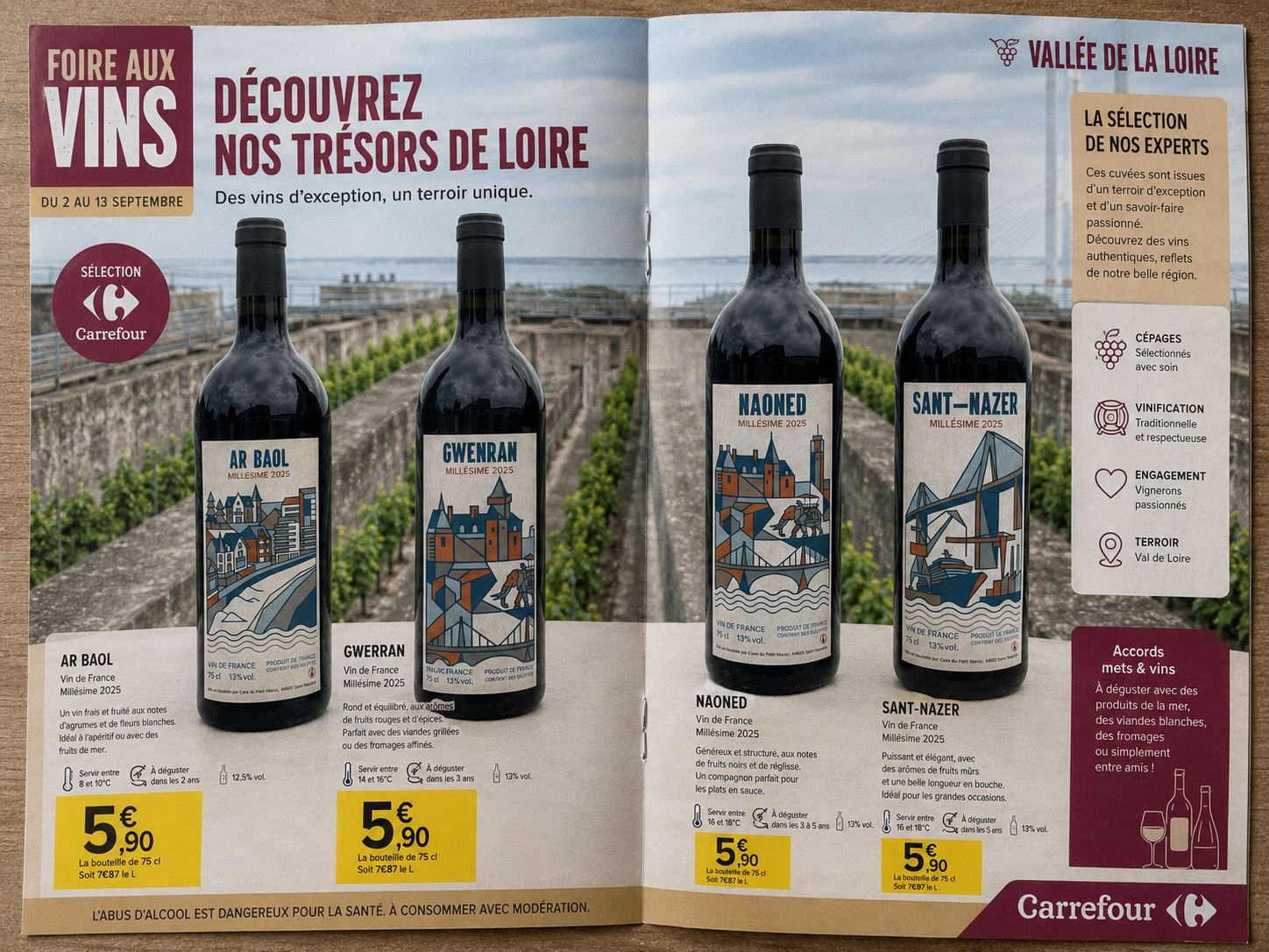 Page catalogue Carrefour